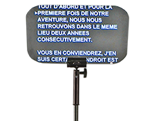 Prompteur Conférencier